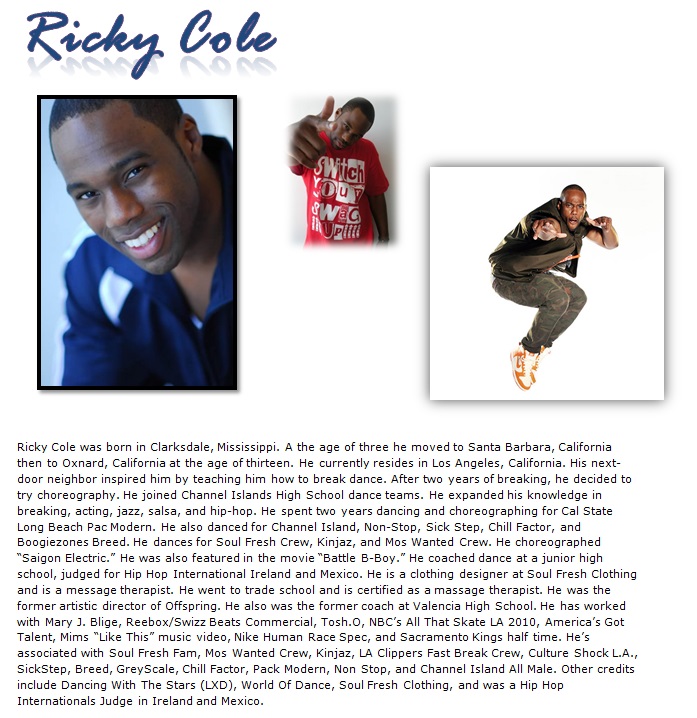 Ricky Cole Bio
